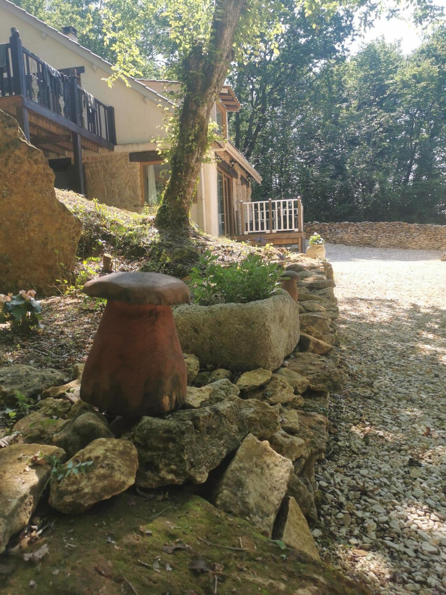 Gite La Borie Du Bois Sarlat Saint-Andre-d'Allas Buitenkant foto